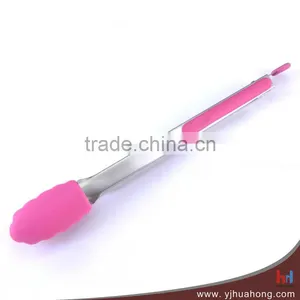 12" Silicone Cooking Tongs/Silicone Kitchen Tongs With Soft Grip Handle HFT-S06C thumbnail-1