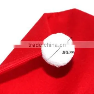 2016 New Product Cheap Christmas Santa Clause Red Hat Chair Back Cover Dinner Table Party Decor Gift thumbnail-5