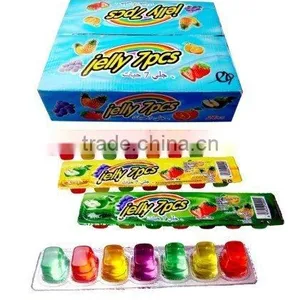 7pcs Colorful Mini Fruit Jelly Cup thumbnail-1
