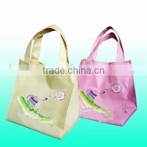 Polyester Hand Bag With Snap Button thumbnail-1