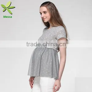High Quality New Design Ladies Open Front Blouse thumbnail-1