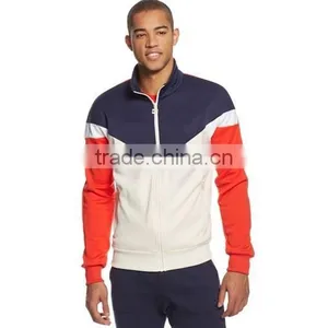 Custom Branded Fleece Track Jacket thumbnail-1