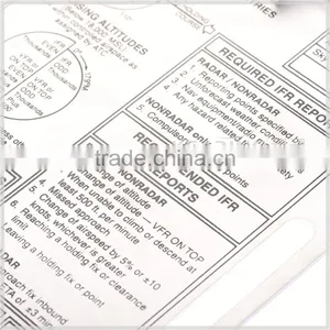 Chinese Manufacturer High Quality Metal Pilot Clipboard, Aviation Training Metal Kneeboard With Two Holes on Side #IFR thumbnail-2