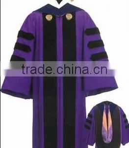 Wholesale Best Quality Black Graduation Caps and Gowns For School thumbnail-2