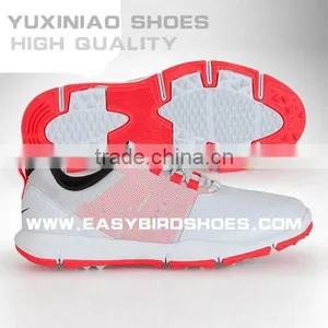 China Brand Top Layer Leather Golf Shoes Sneakers High Quality for Male, Men Sport Golf Shoes Business no Spike thumbnail-1