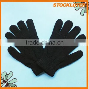 Organic Ladies and Girls Cotton Knitted Gloves for Sale 150706V thumbnail-2