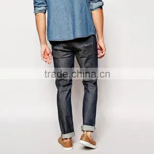 Plain Fashion Custom Design Jeans Pants Bulk New Style thumbnail-2