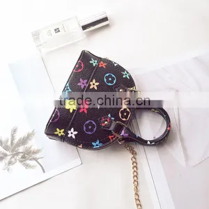 In Stock Cute Trendy Purse Children Fashion Kids School Book Bag Purse Popular Brown Girl thumbnail-5