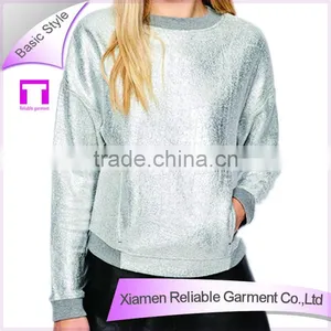 Blank White Ladies Shirt Design From Factory in China thumbnail-1