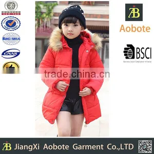 2016 Hot Saling Windproof Winter Kid ed JacketPuffer Padd thumbnail-1