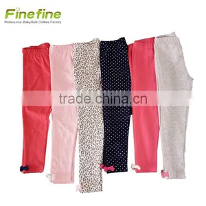 Qingdao Kids Clothing Wholesale New Pants for Girl, Baby Leggings thumbnail-2