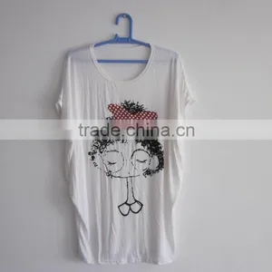 Ladies Stylish Casual T-shirt With Printing thumbnail-2