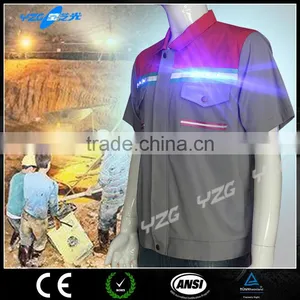 Wholesale hi Vis Waterproof Led Flashing Work T-shirt thumbnail-1