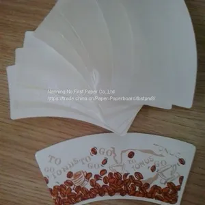 Single Side Coated Cup Fan/Base Paper/Fan-shape Paper thumbnail-3