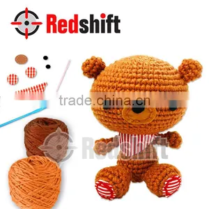Crochet Bear Do it Yourself Educational Toy Diy Art and Craft thumbnail-1