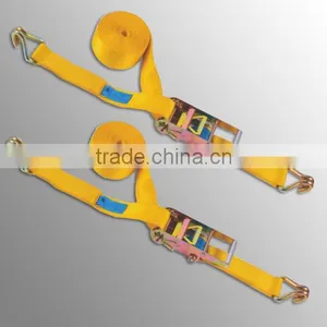 Ratchet Lashing Strap 3" With Metal s Hook From China Manufactory thumbnail-1