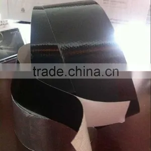 Black Fireproof Fiberglass Insulation Aluminum Foil Tape thumbnail-1