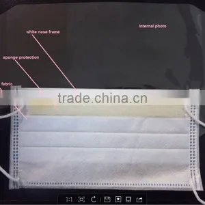 Disposable Surgical Face Mask With Transparent Shield Anti-fog thumbnail-4