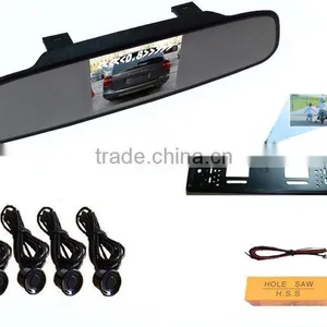 Rear View Mirror With 3.5"monitor and Backup Camera ,super Thin Mirror thumbnail-1