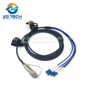 IP68 Waterproof 2 Core 4 Core Single Mode G657A ODC Fiber Optic Patch Cord thumbnail-2