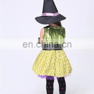 Cheap Fancy Dress Costume Halloween Witch Costume FGCC-0146 thumbnail-5