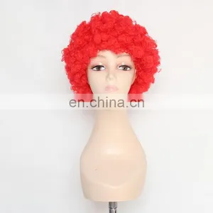 Afro Curly Clown Red Wig FGW-0025 thumbnail-1