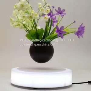 Customzie Magnetic Floating Levitation Bottom Air Bonsai Pot thumbnail-1