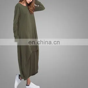 High Quality Muslim Kebaya 2017 Dubai Abaya Cotton Material Women Every Long Dress thumbnail-3