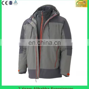 High Quality Hot Sell 3 in 1 Jacket Outdoor Men 3 in 1 Jacket Wholesale Promotional thumbnail-1