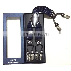 Wholesale Fashion High Quality Men's Colorful Suspenders thumbnail-4