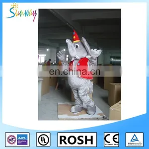 2016 Adult Elephant Costume/elephant Mascot Costume for Dance thumbnail-1