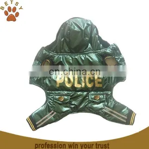 Dark Green Police Dog Winter Suit thumbnail-1