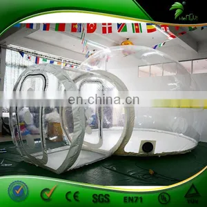 Outdoor Camping Clear Inflatable Bubble Tent With Tunnel, Air Dome Tent, Inflatable Lodge Tent thumbnail-5
