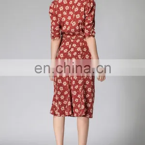 2015 Women Dresses Printed Dresses Fashion Summer Dresses thumbnail-4
