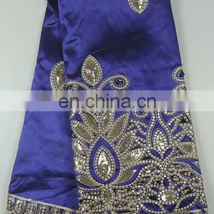 Wholesale Fancy African Silk George Lace(BG-009) thumbnail-5