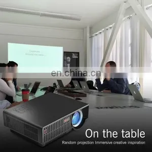 Dropshipping C90 3500LM 1280x800 Home Theater LED Projector With Remote Controller thumbnail-5