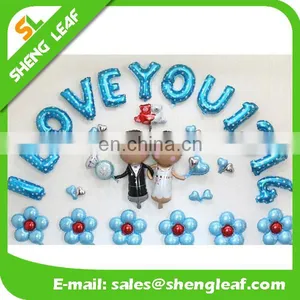2017 Romantic Festival Foil Latex Balloon thumbnail-3
