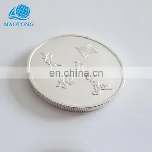 2017 China Supply Professional Cheap Custom ag 999 Rare Silver Coins thumbnail-4