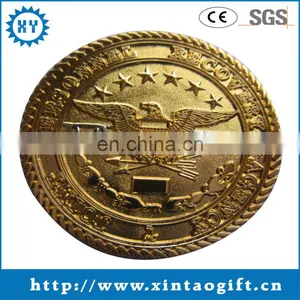 Stamping Challenge Coins Gold Plated Coin Manufacturer thumbnail-1