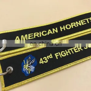 High Quality Promotion Flight Embroidery Key Chain thumbnail-3