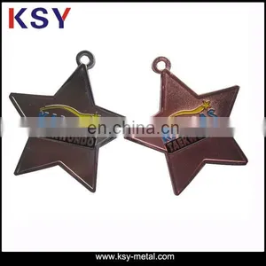 Gold Custom Made Metal Logo Charms thumbnail-1