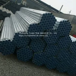 ASTM A53, BS1387-1985 Q195 Q235 Pre Galvanized Iron Pipe/hot Dip Galvanized Steel Pipe thumbnail-1