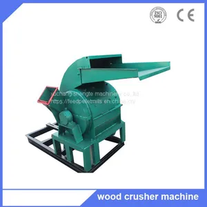 Capacity 300-500kg/h Hammer Mill Grinder Machine With Cyclone thumbnail-1