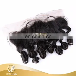 Thin Skin Base Real Hair Frontal System 13x4 Lace Frontal Wig thumbnail-5
