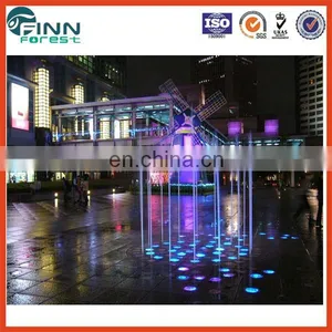 2017 Factory Supply Stainless Steel Outdoor Music Dancing Dry Land Fountain thumbnail-4