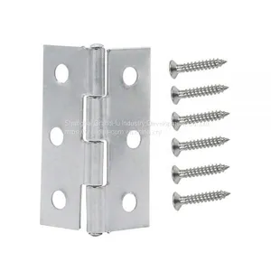 Hot Sale ! Stainless Steel Screws for Cabinet Cupboard Jewelry Box Door Hinge Cabinet Hinge Furniture Hinge thumbnail-2