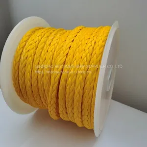 RECOMEN Supply Good Quality 40mm UHMWPE HMPE Towing Ropes Pulling Rope for Boat/ Ship /vessel thumbnail-1