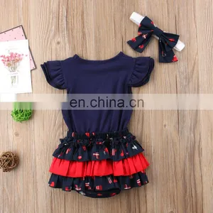 Soft Cotton Summer Newborn Bodysuit Rompers For Infant thumbnail-3