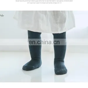 2020 Autumn Children's Leggings Hand-stitched Baby Pantyhose Combed Cotton Dance Socks thumbnail-5