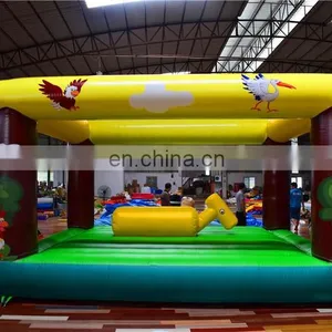 2020 Kids Fashion Farmer Theme Park Inflatable Cartoon Jumper and Rides for Sale thumbnail-4